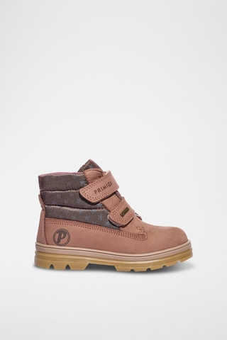 Leren Enkellaarzen Play Casual - Roze