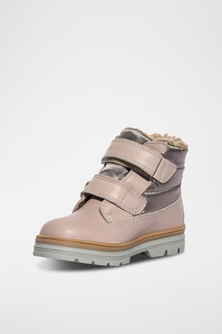 Leren Enkellaarzen Flake Gtx - Roze