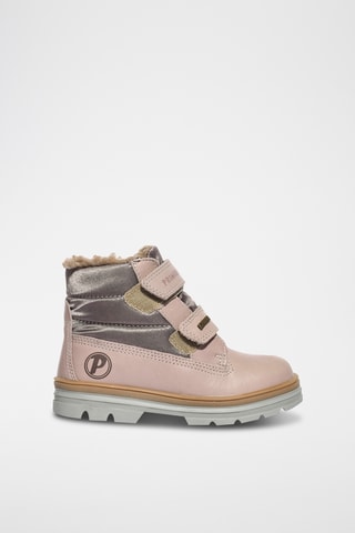 Leren Enkellaarzen Flake Gtx - Roze