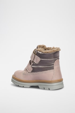 Leren Enkellaarzen Flake Gtx - Roze