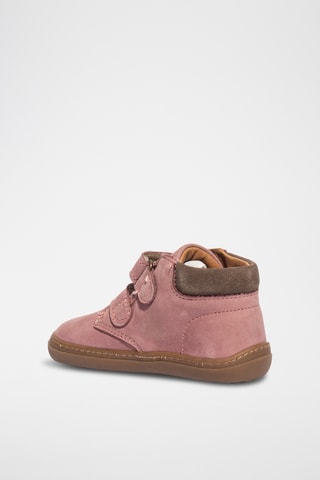 Leren Enkellaarzen P&H Wind - roze