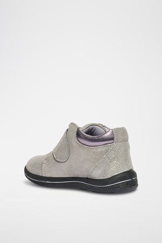 Nubuck Enkellaarzen Frutti Baby - Lichtgrijs 