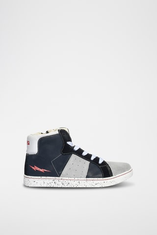 Hoge Sneakers Baby Jogging - Marineblauw