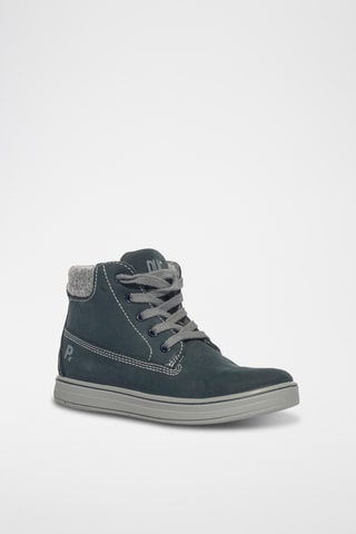 Hoge Nubuck Sneakers Aygo - Marineblauw
