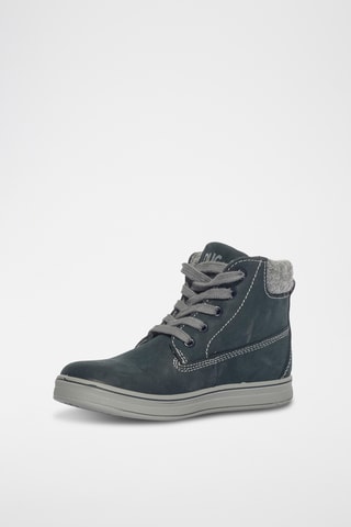 Hoge Nubuck Sneakers Aygo - Marineblauw