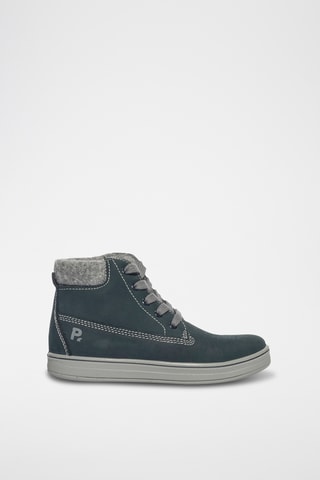 Hoge Nubuck Sneakers Aygo - Marineblauw