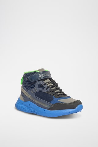Hoge Sneakers Infinity Lights - Marineblauw