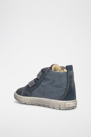 Hoge Leren Sneakers Play Arrow - Grijs