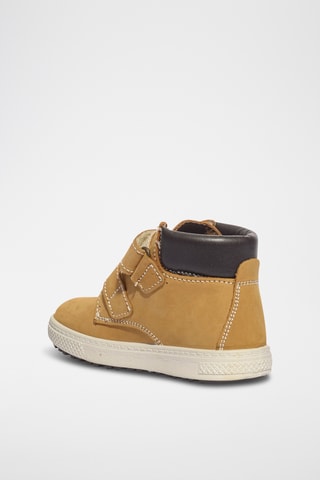Leren Hoge Sneakers Barth 19 - Bruin 
