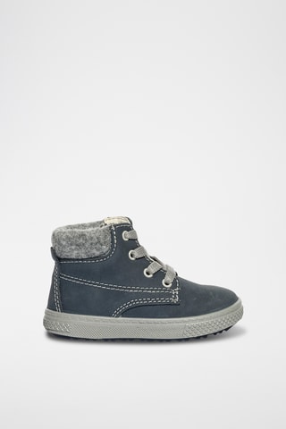 Hoge Leren Sneakers Barth 19 - Donkergrijs