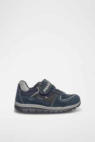 Leren en Nubuck Sneakers Hilos GTX - Kobaltblauw