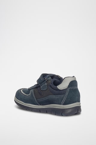 Leren en Nubuck Sneakers Hilos GTX - Kobaltblauw