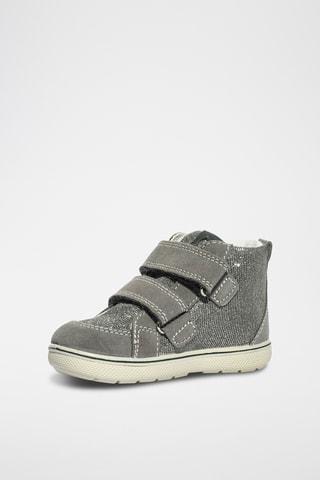 Hoge Nubuck Sneakers Snorky - Grijs