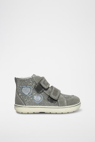 Hoge Nubuck Sneakers Snorky - Grijs