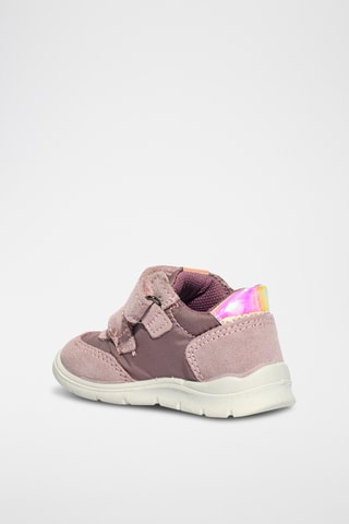 Nubuck Sneakers Skate - Poederroze 