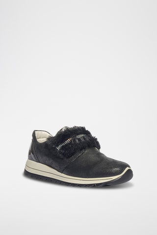Leren Sneakers Trilly - Zwart