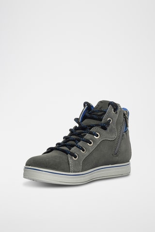 Hoge Nubuck Sneakers Barth 19 - Donkergrijs