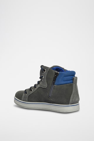 Hoge Nubuck Sneakers Barth 19 - Donkergrijs