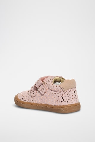 Nubuck Sneakers Baby Snail For Change - Roze 