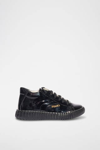 Gelakte Sneakers Baby Smart - Zwart