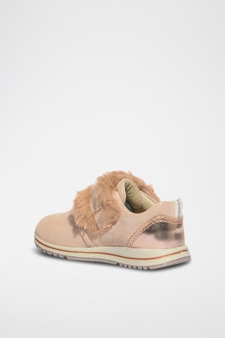 Leren Sneakers Baby Tiguan - Zalmkleurig 