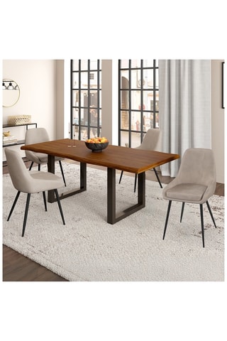 4 chaises Olivia - 47,5 x 79 x 54 cm