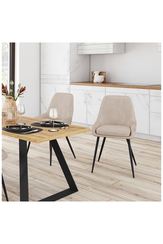 2 chaises Olivia - 47,5 x 79 x 54 cm