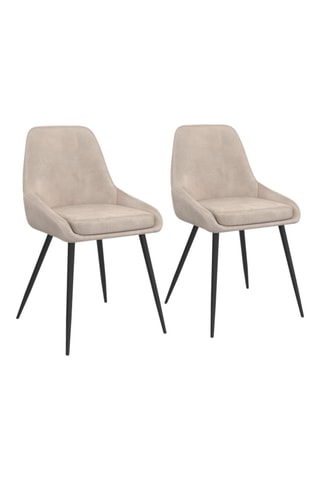 2 chaises Olivia - 47,5 x 79 x 54 cm