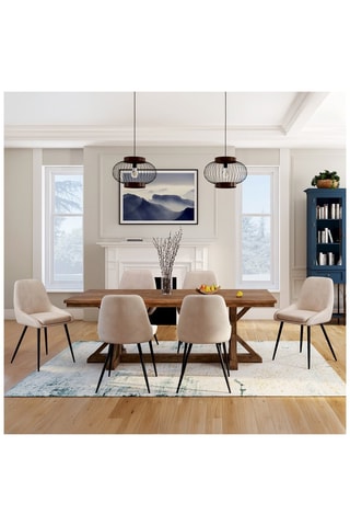 6 cadeiras Olivia - 47,5 x 79 x 54 cm