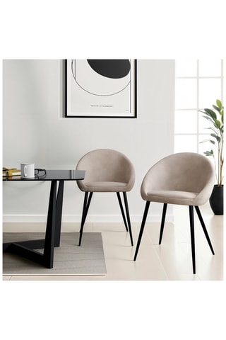 2 chaises Dory - 54 x 77 x 52 cm
