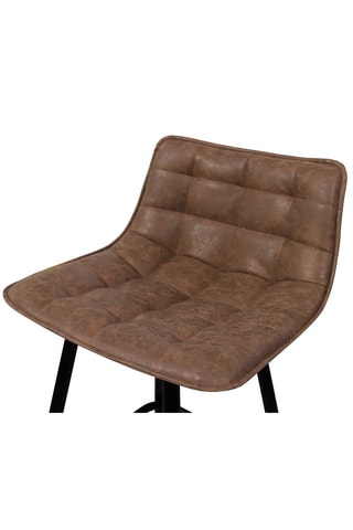 4 tabourets de bar Irina -  Marron