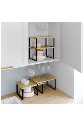 4 étagères de rangement encastrables pour placards