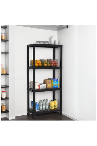 Etagère 4 niveaux - Noir