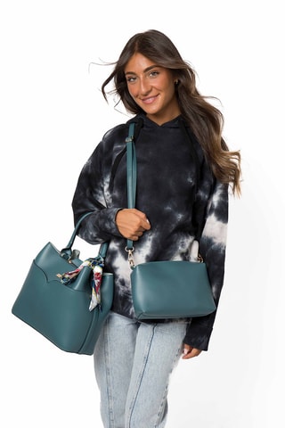 Sac à main et pochette Nyne - Bleu