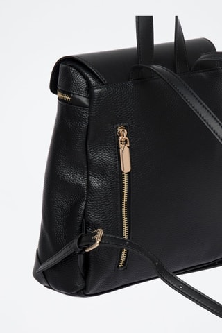 Sac à dos en cuir Marjolaine - Noir