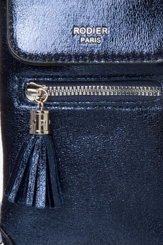 Pochette de téléphone Losange - Bleu marine