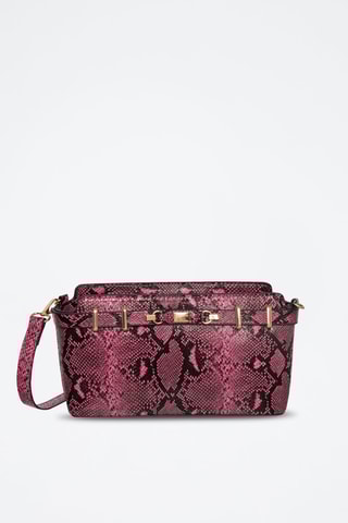Sac bandoulière Polari - Fuchsia et noir