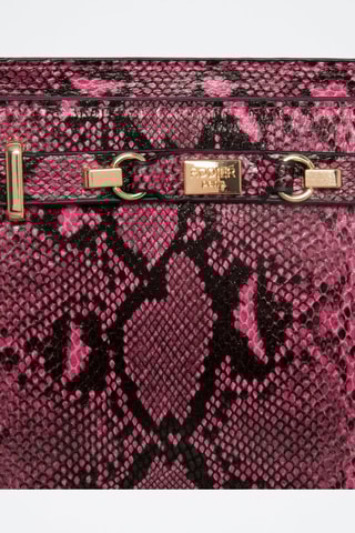 Sac bandoulière Polari - Fuchsia et noir