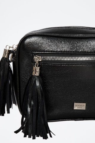 Sac bandoulière Glitter - Noir