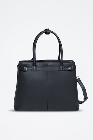 Sac à main en cuir Monaco - Noir