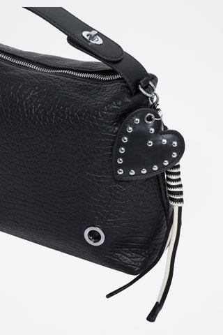 Sac à main en cuir Moresco - Noir