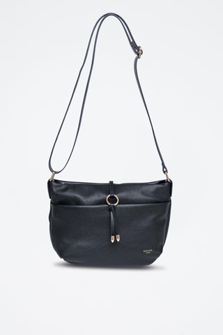 Sac bandoulière en cuir Figaro - Noir