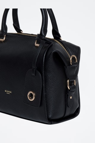 Sac à main en cuir Vodka - Noir