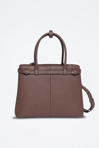 Sac à main en cuir Monaco - Marron