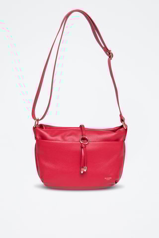Sac bandoulière en cuir Figaro - Rouge