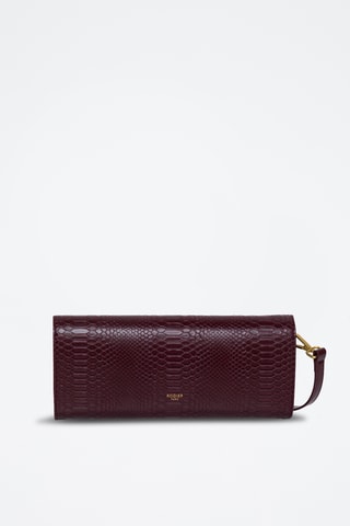 Pochette en cuir Cocktail - Bordeaux