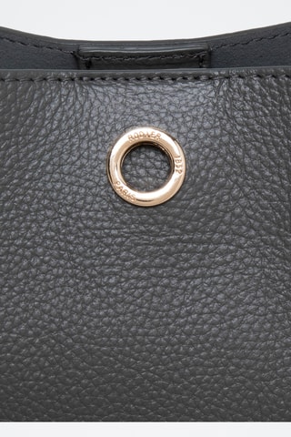Sac à main en cuir Margarita - Gris foncé