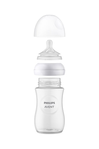 3 biberões sem BPA Natural - A partir dos 1 meses