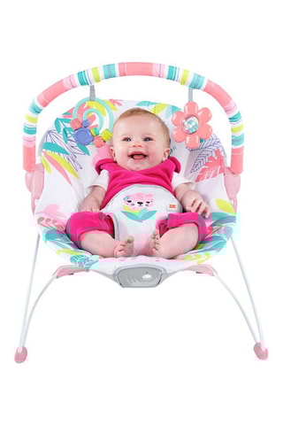 Transat avec vibrations Flamingo Vibes - Dès la naissance - Jusqu'à 9 kg