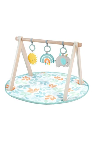 Tapis d'éveil avec arche d'activités en bois Sun Valley - Dès la naissance - 31,75 x 8,26 x 63,75 cm